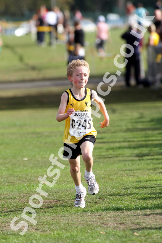 Fabio Corosi (Stockport Harriers), under-11 boys, Northern Cross Country Relay, Graves Park, Sheffield